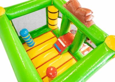 Mini bounce leeuw bij springpet Alblasserwaard